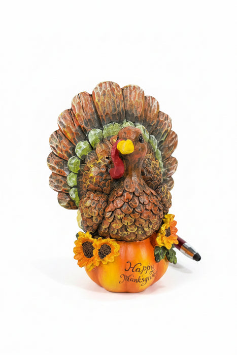 Resin Tabletop Turkey Figurines- 2 Styles!