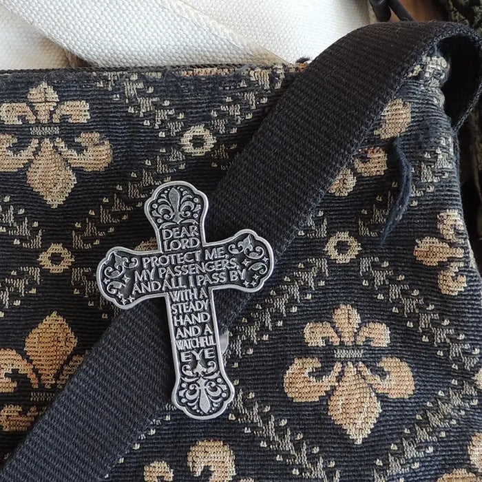 Motorist Prayer Visor Clip