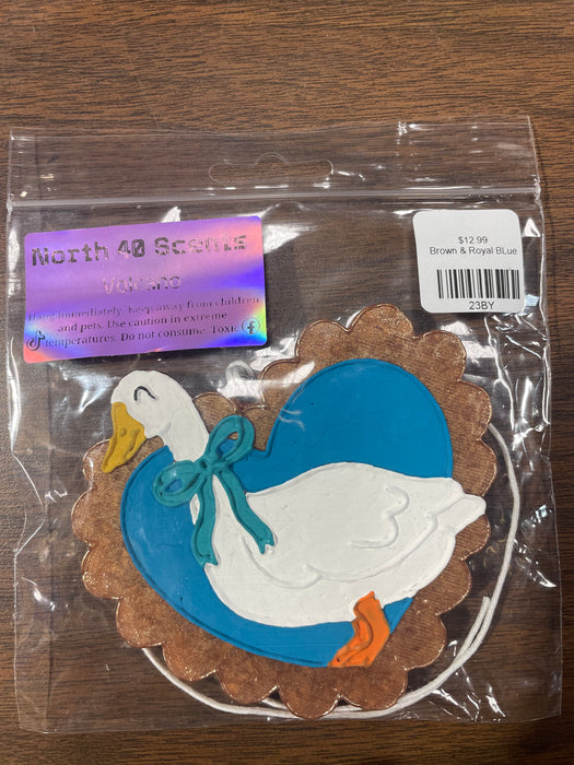 Goose with a Heart Freshie: Volcano