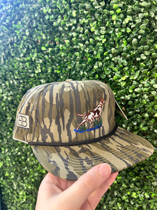 Embroidered Spotted Pointer Dog Hats-3 Styles Available!