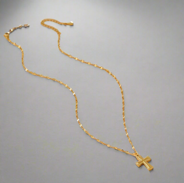 Classic Cross Hypoallergenic Necklace