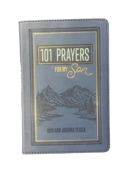 101 Prayers for My Son Blue Faux Leather Prayer Book