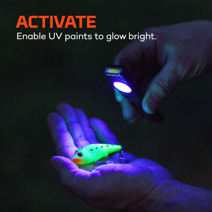 Slim Mini UV 2-IN-1 Rechargeable Pocket Light