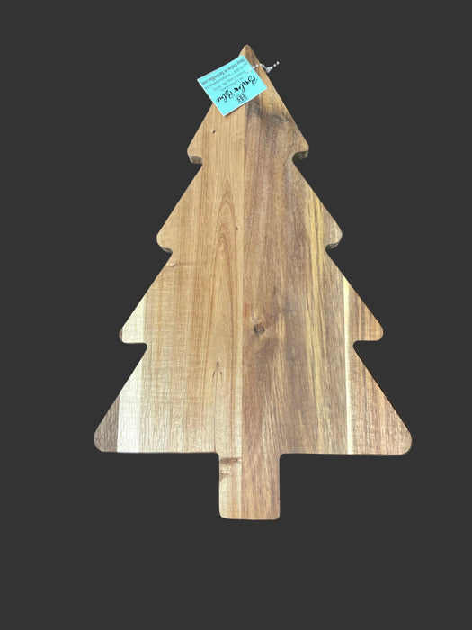 Acacia Wood Cutting Board Christmas Tree