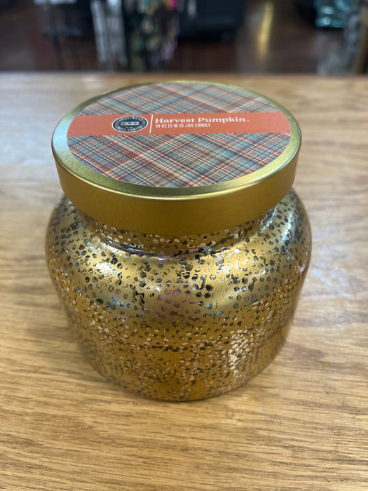 Harvest Pumpkin Gold Candle