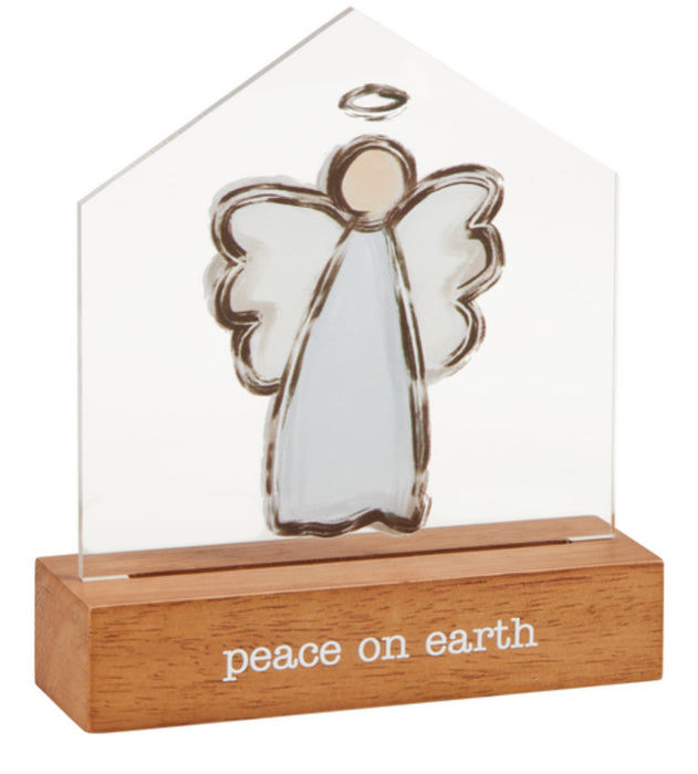 Angel Light-Up Plaque