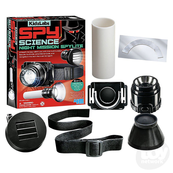 Soy Science Night Mission Spylight