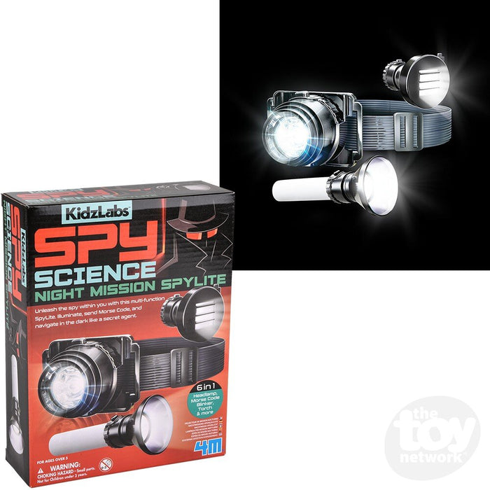 Soy Science Night Mission Spylight