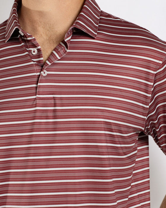 Men's Sideline Stripe Performance Polo
