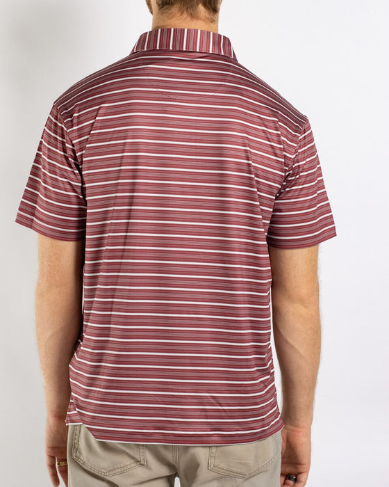 Men's Sideline Stripe Performance Polo