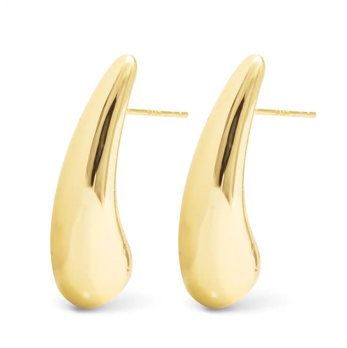 Michelle Polished Droplet Gold