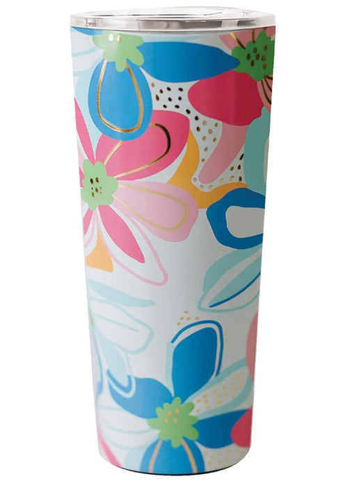32oz Stainless Steel Color Me Happy Tumbler