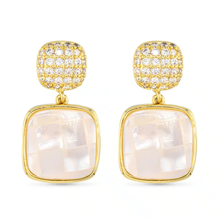 MOP Earring – Gold