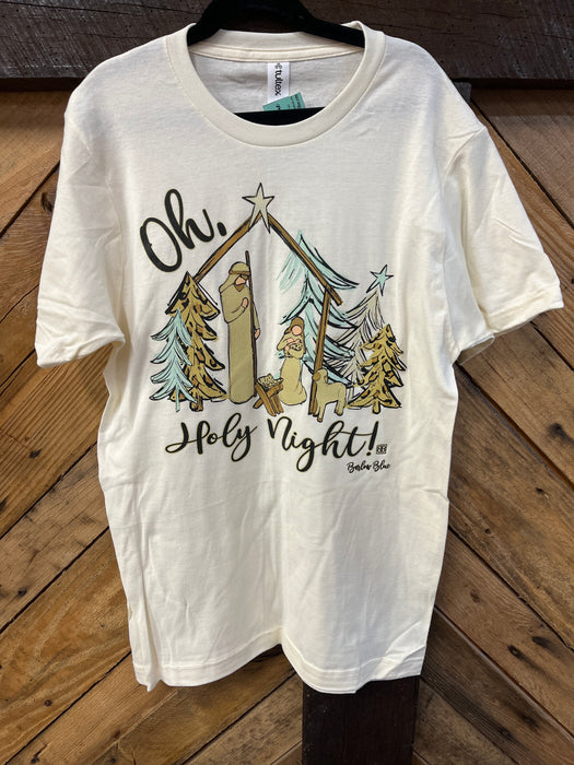 Oh Holy Night Manager Scene Graphic Tee