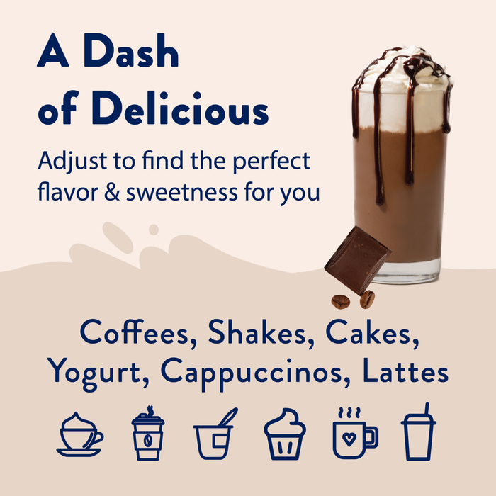 Naturally Sweetened Chocolate Mocha Syrup - 375ml