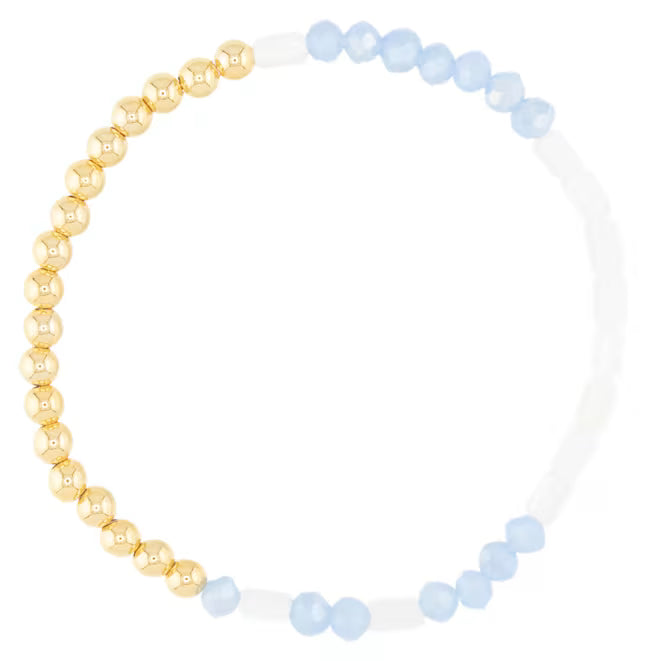 Gold Best Mom Ever Morse Code Bracelet