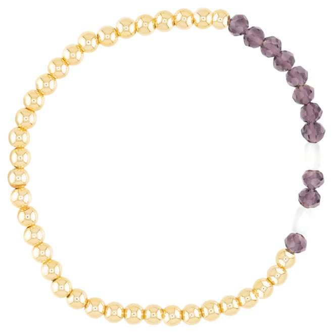 Gold Sister Morse Code Bracelet