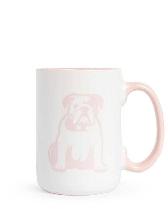 Pink Bulldog Coffee Mug
