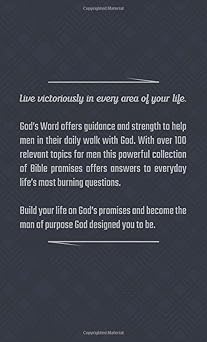 Promises from the Word for Men