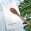 Embroidered Mississippi Tea Towel with Wooden Spoon