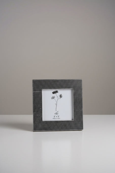 Black Dots 3x3 Picture Frame