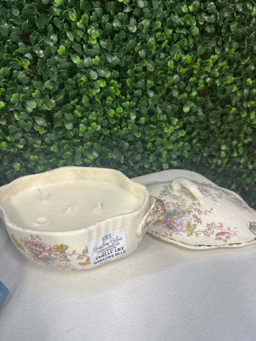 Smells Like Barlow Blue (Mix of Lava & Amazing Grace) Vintage Vessel Candles- Available in Many Styles