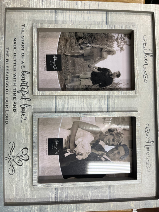 Then & Now Anniversary Frame