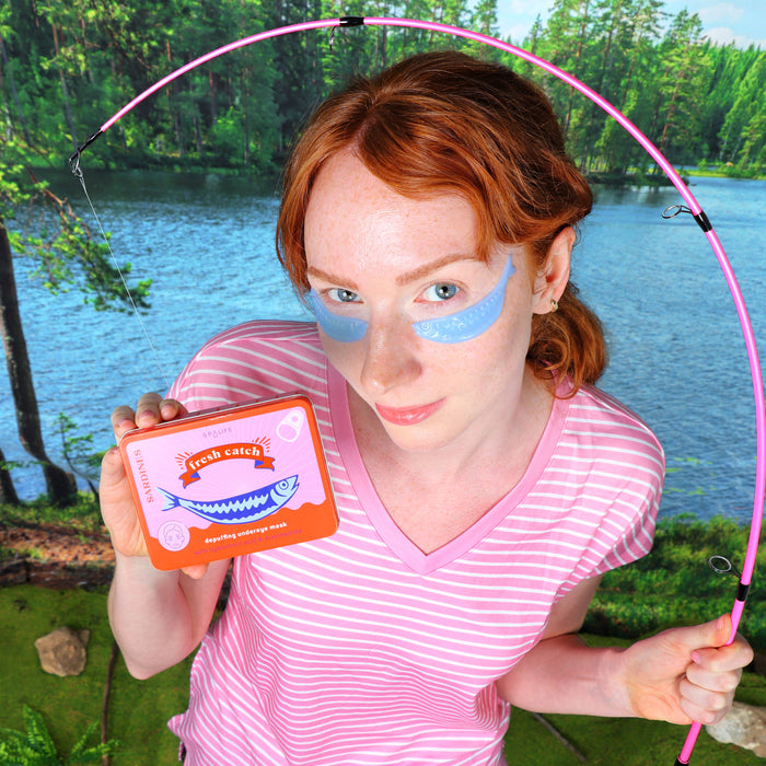 Fresh Catch De-Puffing Eye Patches | 8 Pack | Summer Edition
