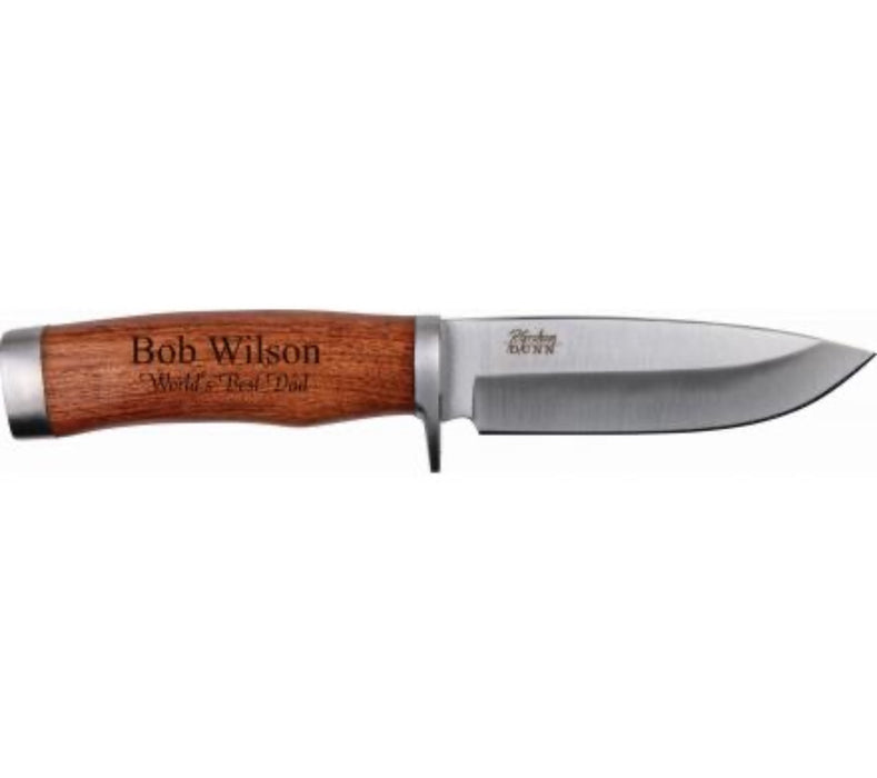 Hunting Knife.  Can be personalized.