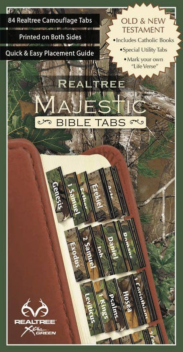 REALTREE™ MAJESTIC BIBLE TABS - CAMO VERSION: Bible Tabs
