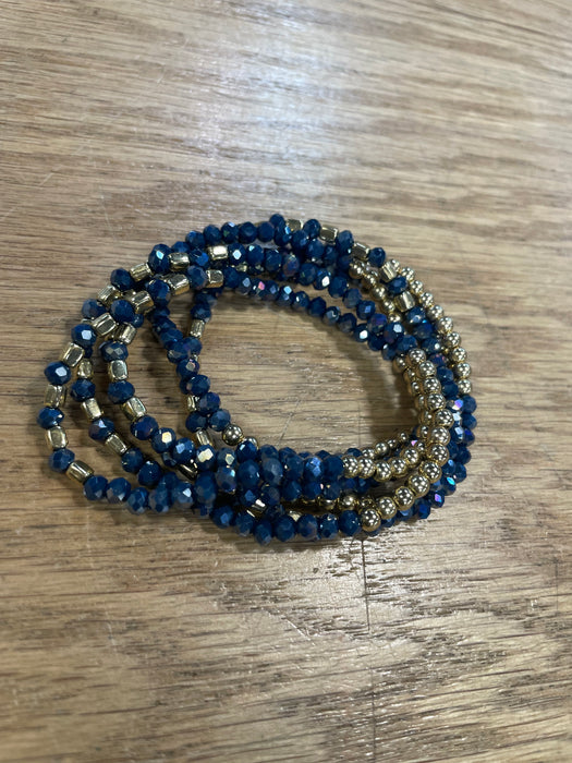 Two Toned Bracelets w/ Small Beads