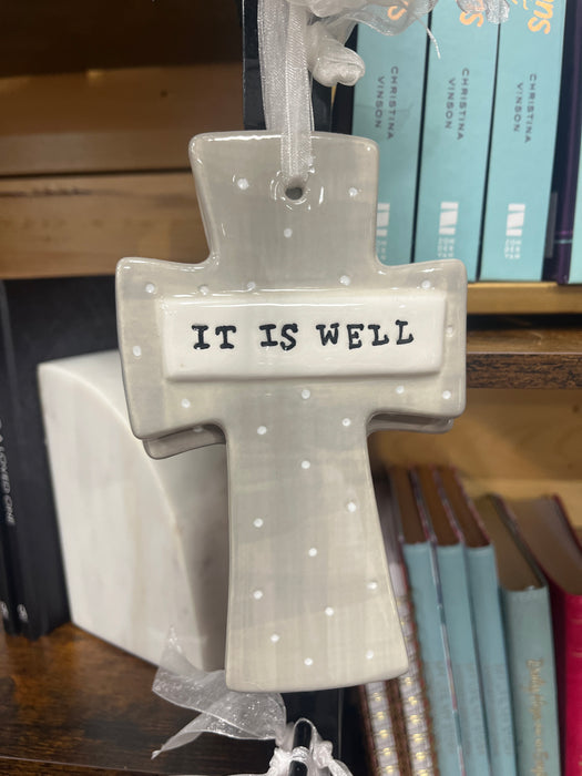Decorative Ceramic Crosses 4x6