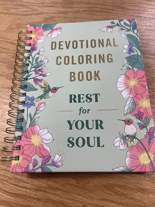 Devotional Coloring Book: Rest for Your Soul