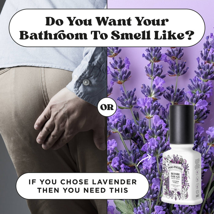 Poo~Pourri Lavender Vanilla 2oz