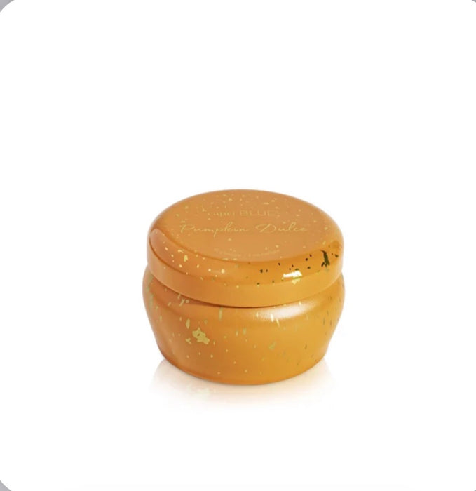 Pumpkin Dulce Glimmer Mini Tin Candle