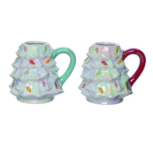 Iridescent Christmas Tree Mug - 2 Colors!