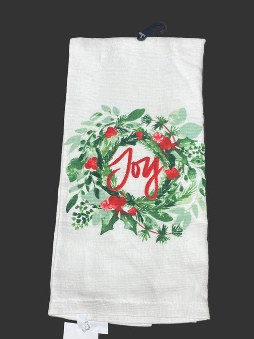 1pc Joy Christmas Hand Towel