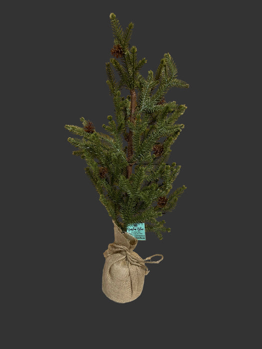 Medium Free Standing Tree with Burlap Sack