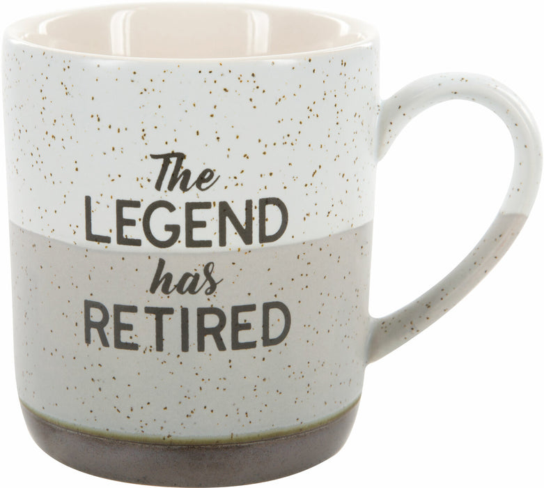 The Legend Has Retired Coffee Cup