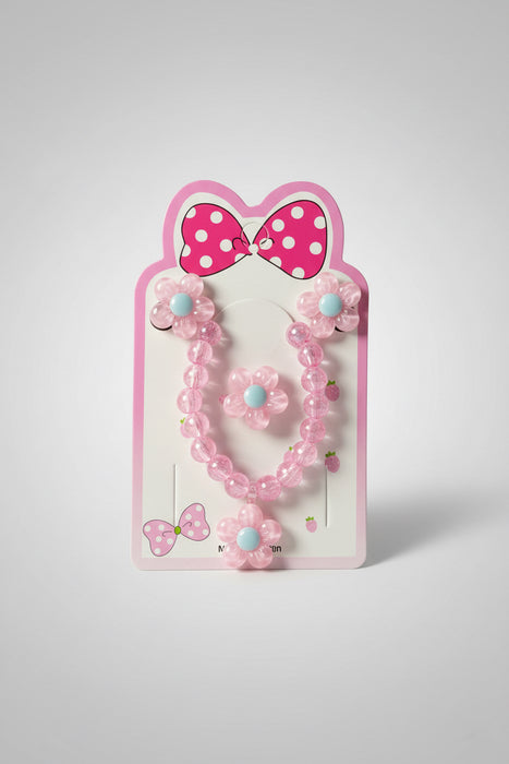 Daisy Jewelry Sets- Clip On Earrings, Ring, and Necklace. Available in 5 Styles!