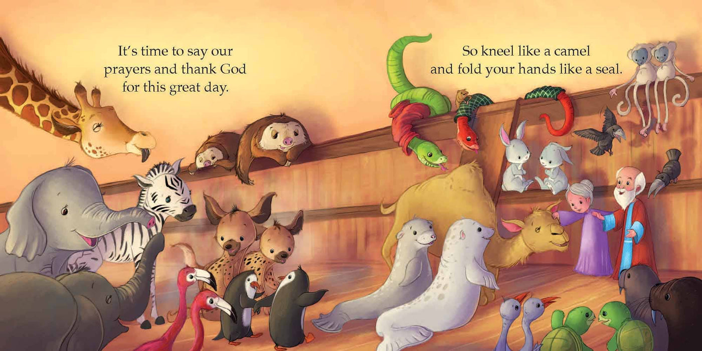 Bedtime on Noah's Ark: Board Book / English
