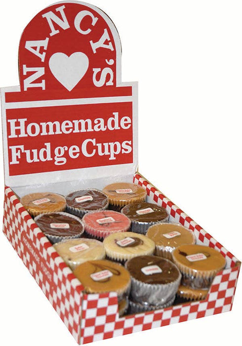 Nancy's Fudge Cups.  Smooth Creamy Fudge in Multiple Flavors!
