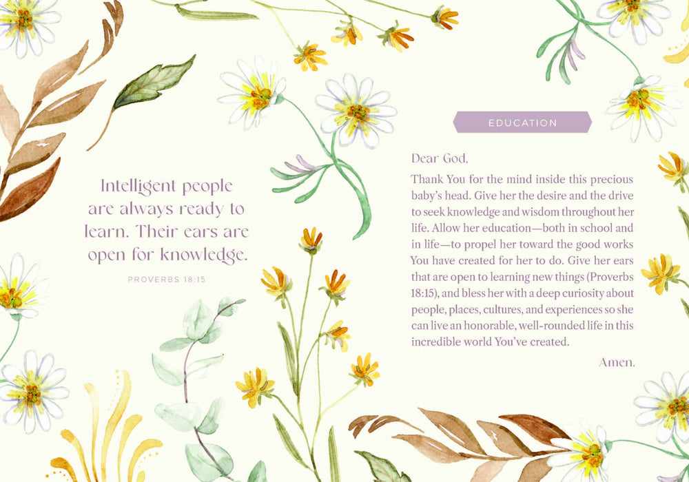 Prayers for My Baby Girl: Hardcover / English