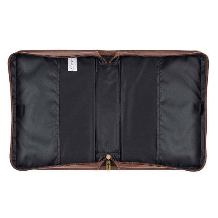Bible Cover Classic Brown Wings Like Eagles Isa. 40:31: Extra Large