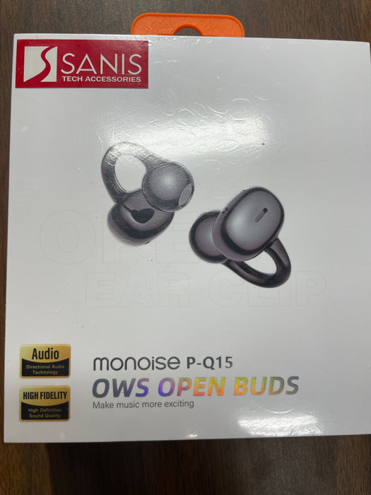 Black Bluetooth Earbuds