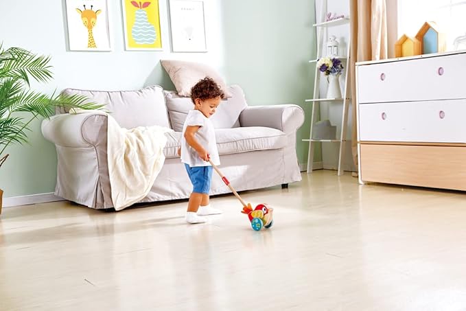 Lilly Musical Push Along Baby Walking Bird