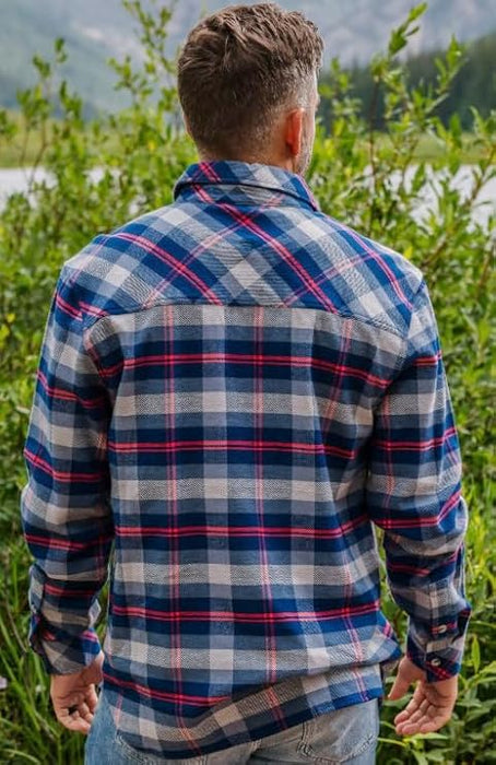 Men's Burlebo Fire Side Flannel