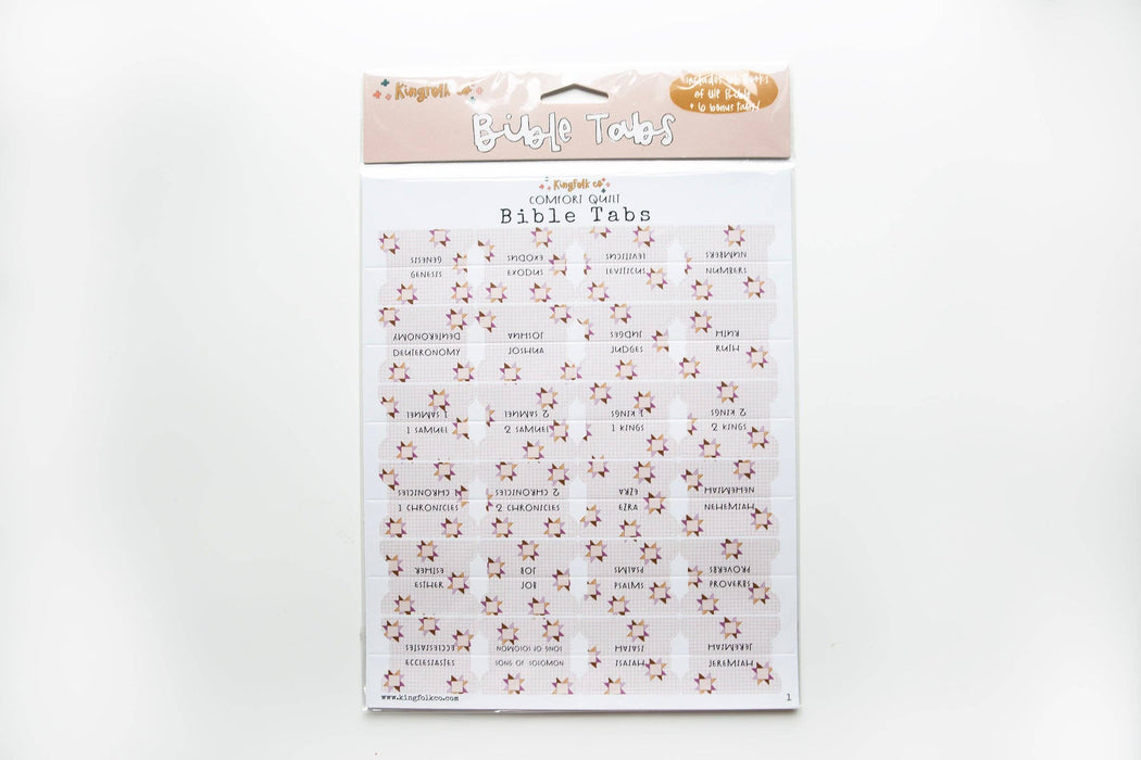 Comfort Quilt Bible Tabs