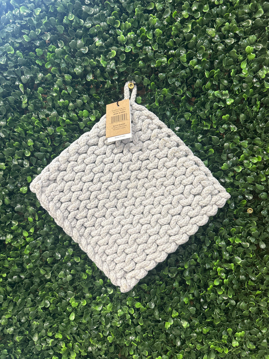 Cotton Crocheted Pot Holders - 10 Colors!
