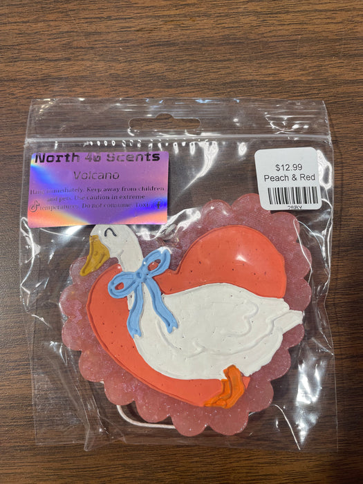 Goose with a Heart Freshie: Volcano